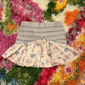 Loveshackfancy anguila mini skirt!